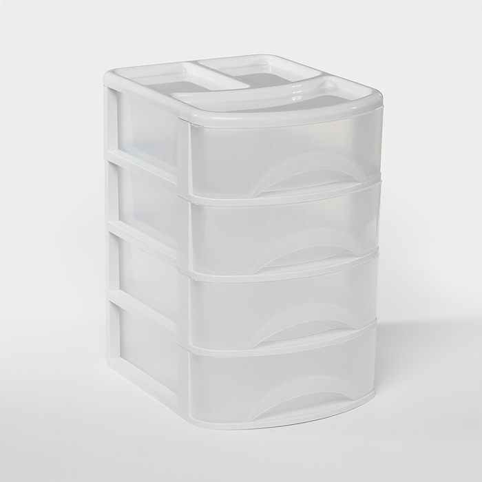 Мини-комод 4-х секционный «Минибокс», цвет МИКС Мини-комод 4-х секционный «Минибокс», цвет МИКС