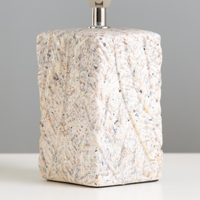 Настольная лампа Настольная лампа "Алатея" Е14 40Вт темно-серый 20х20х33 см RISALUX