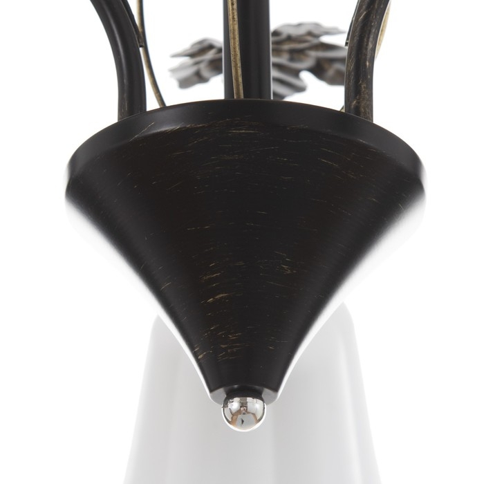 Люстра Люстра "Букет" 3х15Вт Е27 МОДЕЛЬ: BR 00227 черный/белый