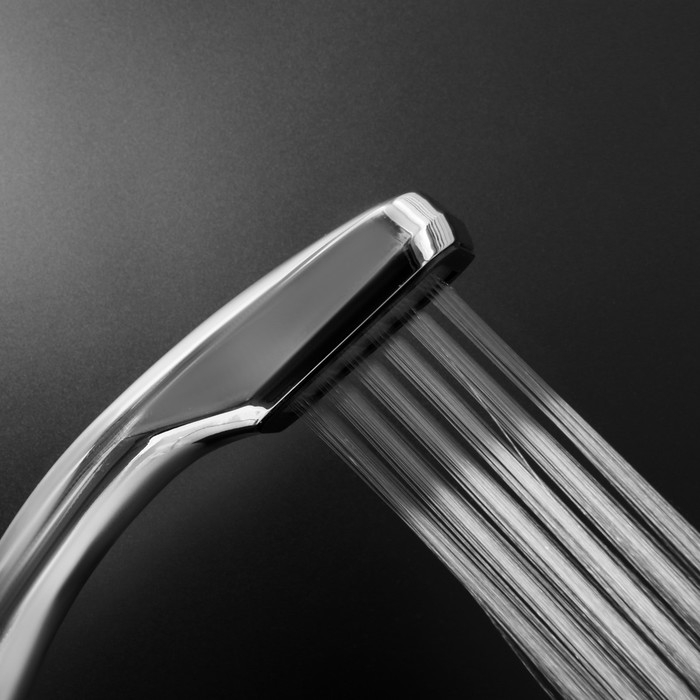 Душевая лейка ZEIN Z0211-1, пластик/нержавейка, 1 режим, микроскопические точки, цвет хром Душевая лейка ZEIN Z0211-1, пластик/нержавейка, 1 режим, микроскопические точки, цвет хром