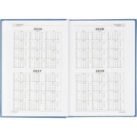 Ежедневник недатированный А5 Выбор есть Джерси, синий, 160 л