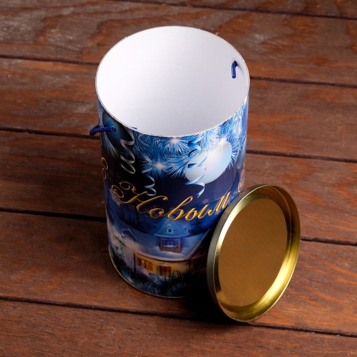 Новый год. Подарочная коробка, тубус «Рождественская деревня» 120 х 220 мм (200 мм внутр. высота). Новый год. Подарочная коробка, тубус «Рождественская деревня» 120 х 220 мм (200 мм внутр. высота).