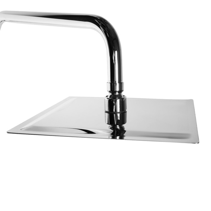 Душевая система ZEIN Z3867, смеситель, тропическая и ручная лейка, латунь, хром Душевая система ZEIN Z3867, смеситель, тропическая и ручная лейка, латунь, хром