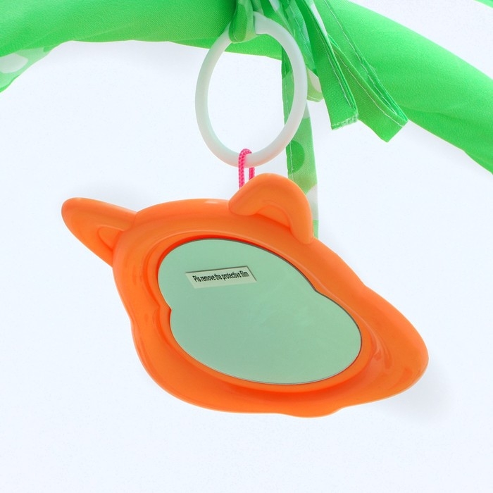 Развивающий коврик с дугами «Лягушонок», 4 игрушки, зеркало, размер 78х69 см, Крошка Я Развивающий коврик с дугами «Лягушонок», 4 игрушки, зеркало, размер 78х69 см, Крошка Я