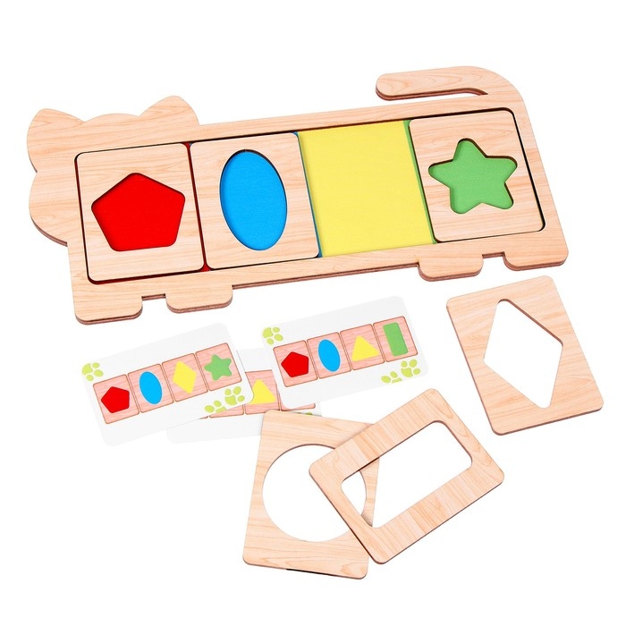 Настольная игра. Повтори по образцу «Кот» Настольная игра. Повтори по образцу «Кот»