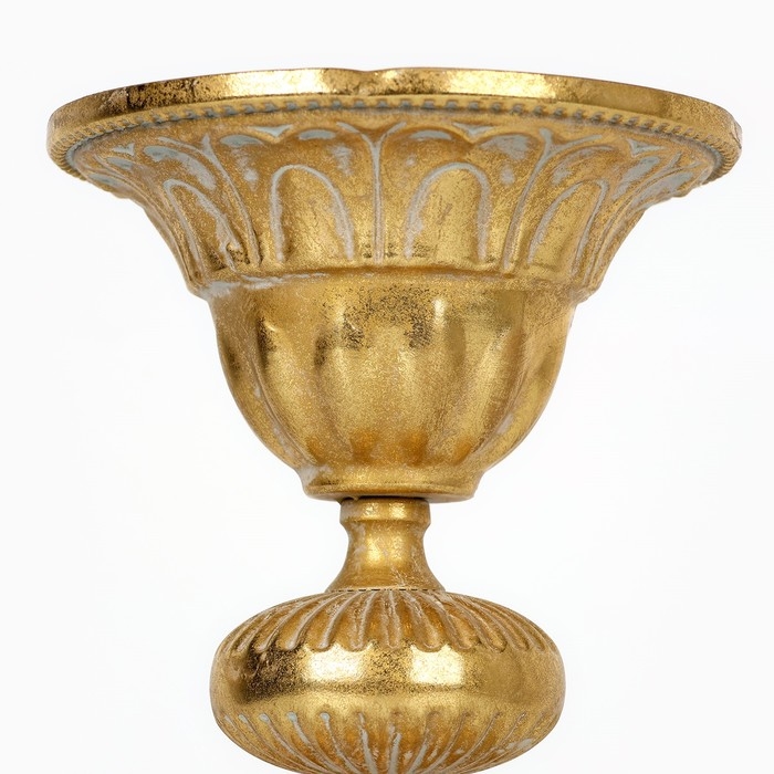 Подсвечник металл «Ярусы» для одной свечи 16 х 16 х 25 см