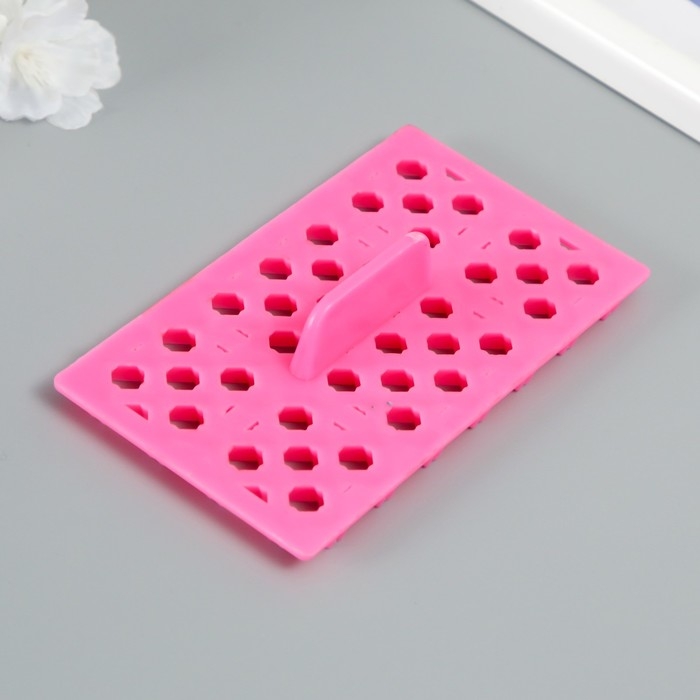 Штамп пластик Штамп пластик "Ромб с квадратом" 12,8х7.5 см