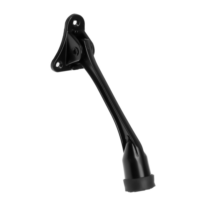 Фиксатор дверной LOCKLAND, Фиксатор дверной LOCKLAND, "козья ножка", цвет черный