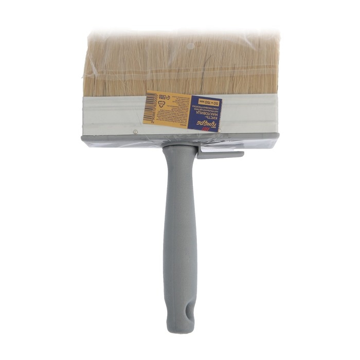 Кисть-макловица ТУНДРА, натуральная щетина, пластиковая рукоятка, 50х150 мм Кисть-макловица ТУНДРА, натуральная щетина, пластиковая рукоятка, 50х150 мм