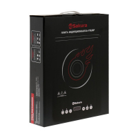 Плитка индукционная Sakura SA-7152RF, 2000 Вт, 1 конфорка, чёрная