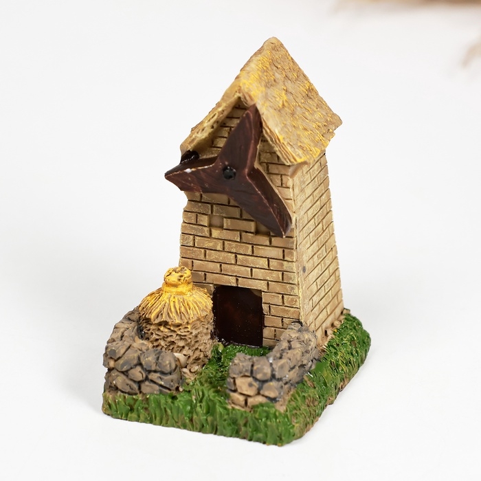 Фигурка Фигурка "Домик мельница" 4х4х6,5см