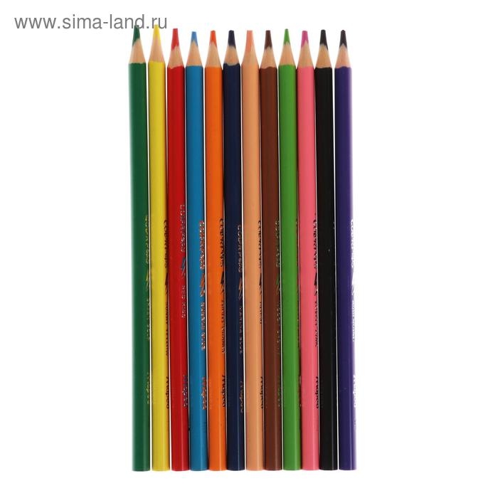 Карандаши 12 цветов, Maped Color Peps Strong, пластиковые, повышенной прочности, европодвес Карандаши 12 цветов, Maped Color Peps Strong, пластиковые, повышенной прочности, европодвес