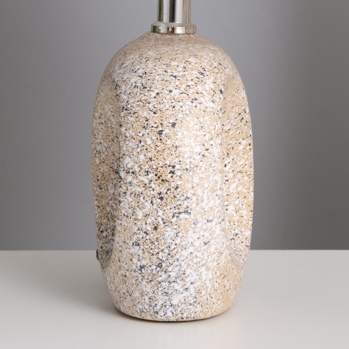 Лампа настольная Лампа настольная "Инес" 1х40Вт Е14 бежевый 20х20х30см