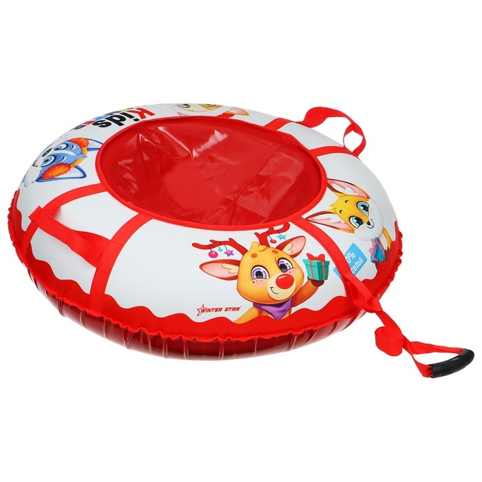 Тюбинг-ватрушка Winter Star Kids, диаметр чехла 93 см Тюбинг-ватрушка Winter Star Kids, диаметр чехла 93 см