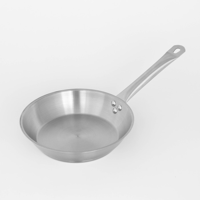 Сковорода из нержавеющей стали Hanna Knövell, d=24 см, h=5 см, толщина стенки 0,6 мм, длина ручки 21,5 см, индукция Сковорода из нержавеющей стали Hanna Knövell, d=24 см, h=5 см, толщина стенки 0,6 мм, длина ручки 21,5 см, индукция