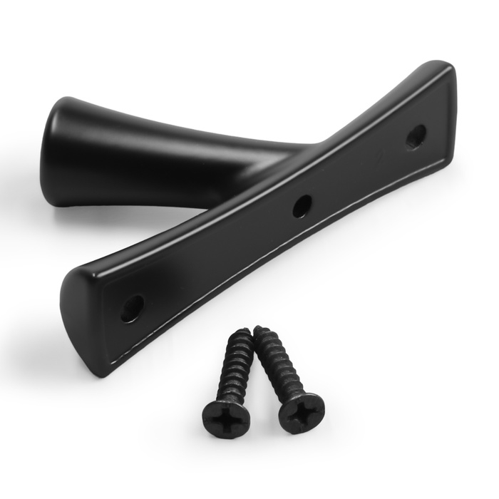 Крючок мебельный CAPPIO BRANCH, однорожковый, черный Крючок мебельный CAPPIO BRANCH, однорожковый, черный