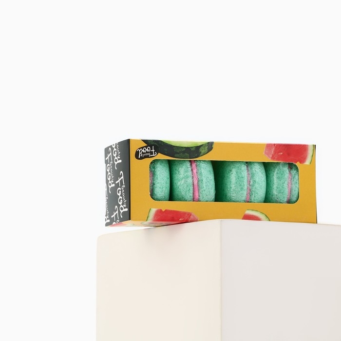 Подарочный набор косметики «Арбузный фреш», бомбочки для ванны, 4 х 50 г, BEAUTY FOOD Подарочный набор косметики «Арбузный фреш», бомбочки для ванны, 4 х 50 г, BEAUTY FOOD