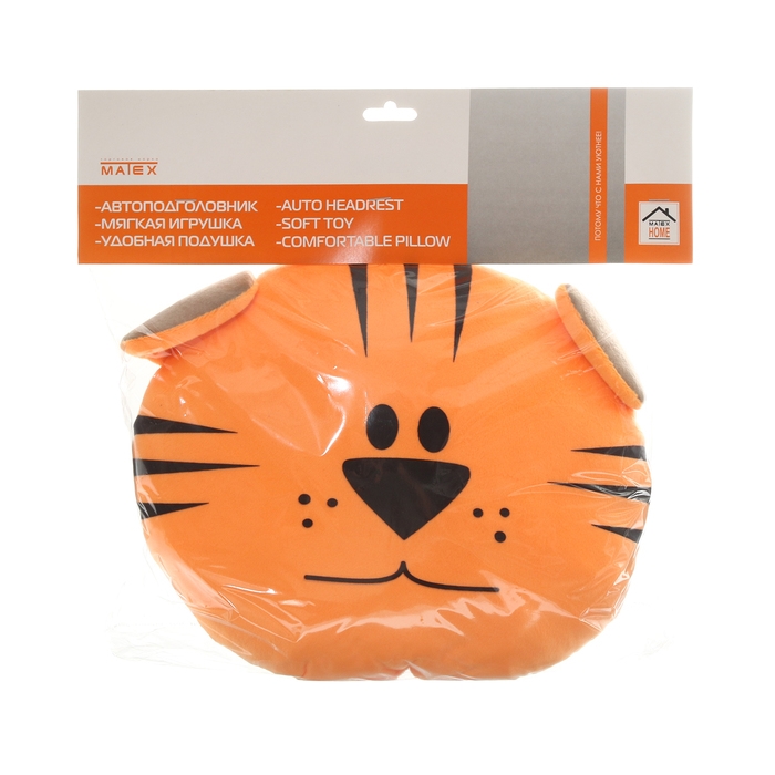Подушка на подголовник МАТЕХ MIMIMISH LINE, 33 х 31 х 10 см, оранжевый Подушка на подголовник МАТЕХ MIMIMISH LINE, 33 х 31 х 10 см, оранжевый
