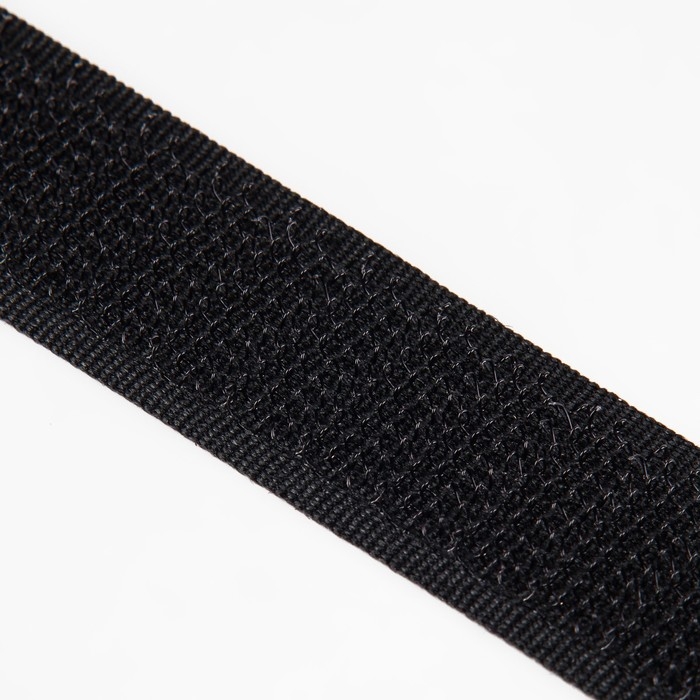 Липучка «Крючок», 20 мм × 25 ± 1 м, цвет чёрный Липучка «Крючок», 20 мм × 25 ± 1 м, цвет чёрный