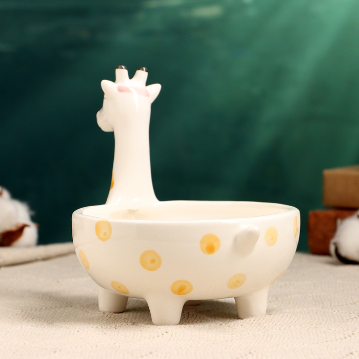 Кашпо - бонсай Кашпо - бонсай "Жираф" 19х13х13см