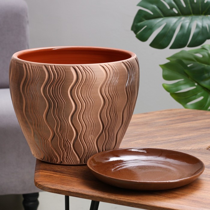 Горшок цветочный Горшок цветочный "Марево" 10л