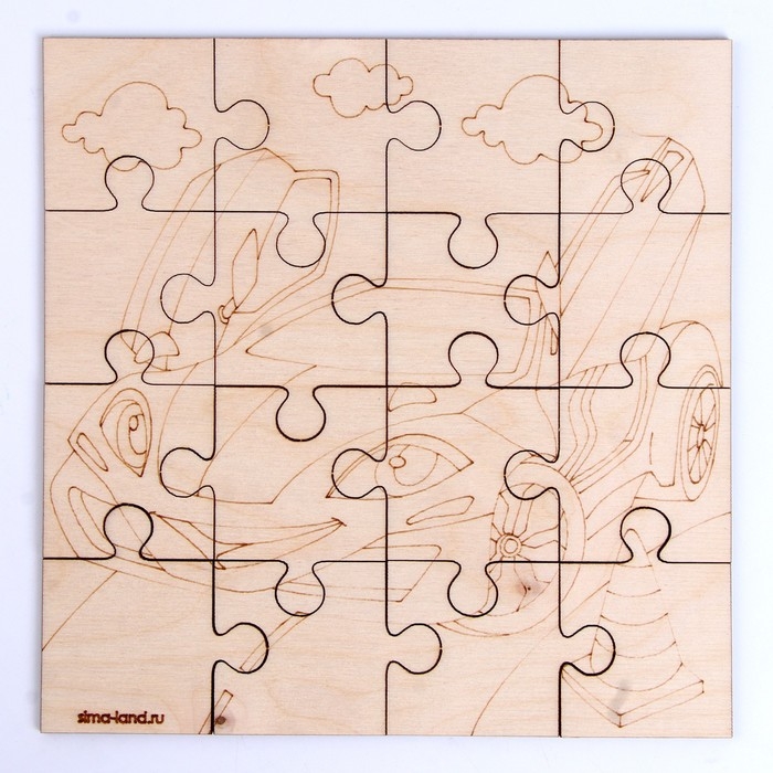 Роспись по дереву «Машина» Роспись по дереву «Машина»