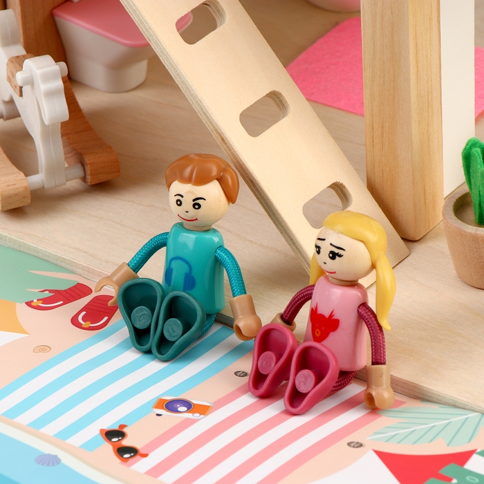 Кукольный домик «Моя семья», 36 х 35 х 23,5 см Кукольный домик «Моя семья», 36 х 35 х 23,5 см