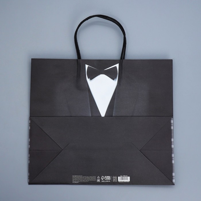 Пакет подарочный крафтовый, упаковка, «Лучшему мужчине», 32 х 28 х 15 см Пакет подарочный крафтовый, упаковка, «Лучшему мужчине», 32 х 28 х 15 см