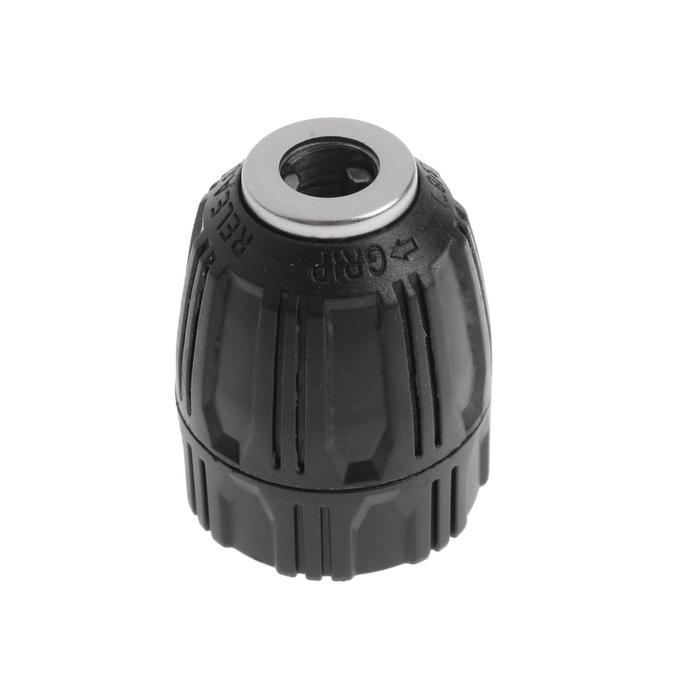 Патрон для дрели ТУНДРА, быстрозажимной, 1/2 Патрон для дрели ТУНДРА, быстрозажимной, 1/2" - 20 UNF, 0.8 - 10 мм