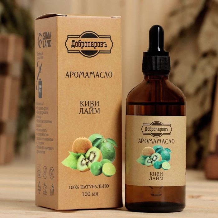 Эфирное масло Эфирное масло "Киви и лайм", 100 мл "Добропаровъ"