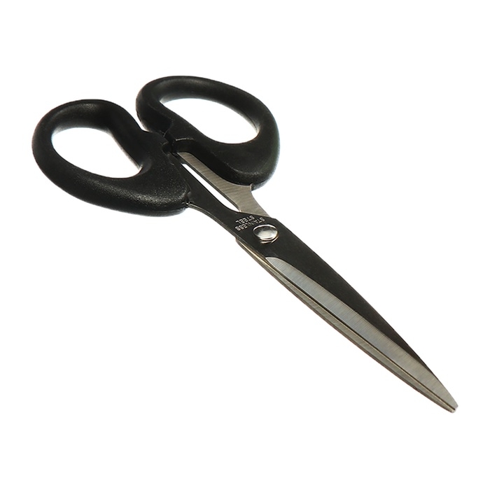 Ножницы канцелярские 15,5см Офис пластиковые ручки, европодвес Ножницы канцелярские 15,5см Офис пластиковые ручки, европодвес