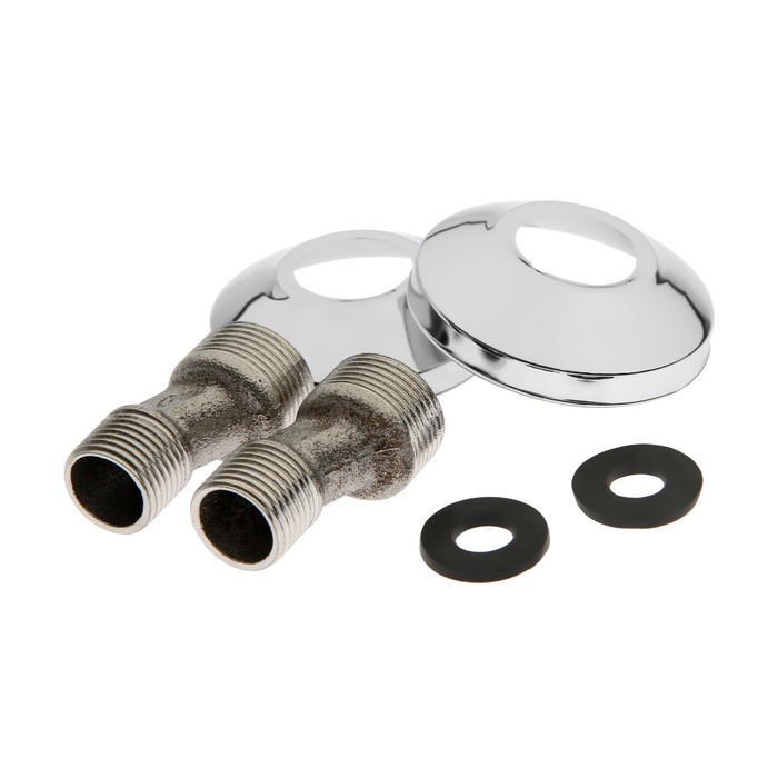 Смеситель для ванны ZEIN Z4051, короткий излив, кран-букса латунь 1/2 Смеситель для ванны ZEIN Z4051, короткий излив, кран-букса латунь 1/2", душевой набор, хром