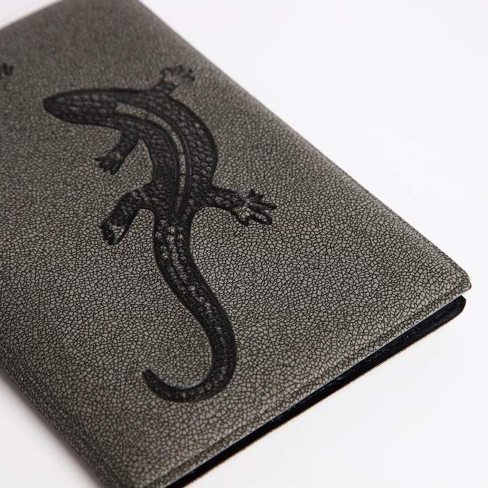 Обложка для паспорта, цвет серый Обложка для паспорта, цвет серый