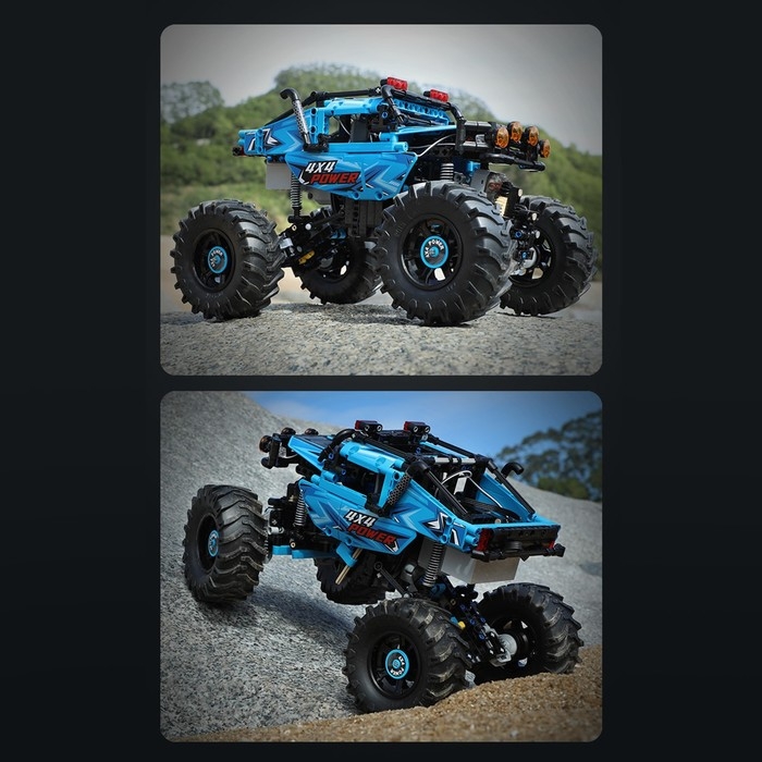 Конструктор радиоуправляемый «Монстртрак», 699 деталей Конструктор радиоуправляемый «Монстртрак», 699 деталей