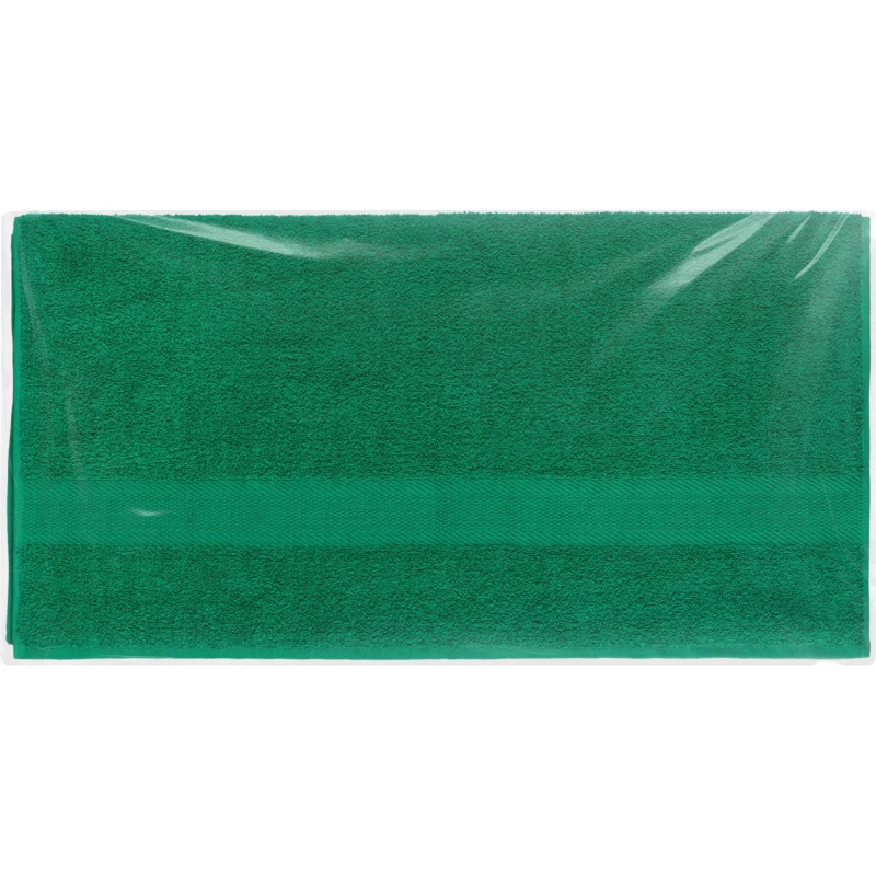 Набор полотенец махровых бордюр 440 г/м2, 70х140 ярко-зеленый, 5шт
