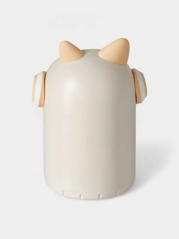 Ведро для мусора сенсорное, 2 л, в ушах и наушниках, бежевое Ведро для мусора сенсорное, 2 л, в ушах и наушниках, бежевое