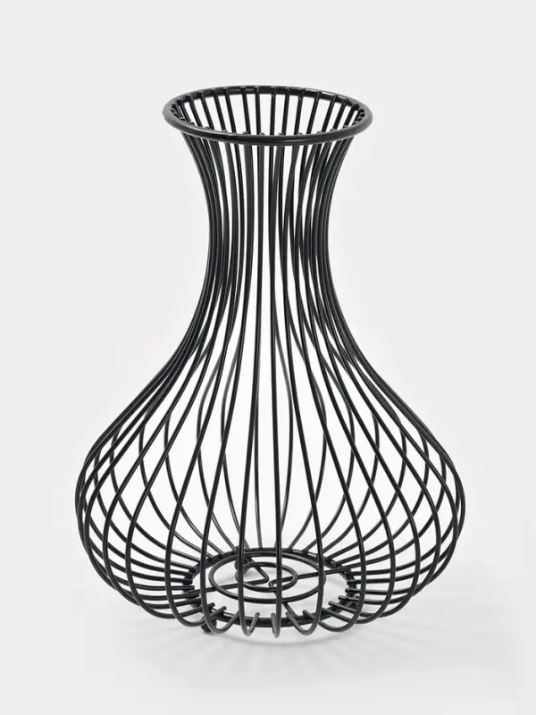 Корзина для пробок "Ваза Лофт", цвет черный