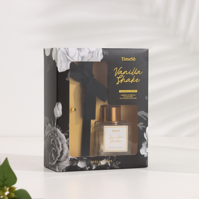 Диффузор ароматический Диффузор ароматический "Роскошные ароматы", 50 мл, ванильно-молочный коктейль