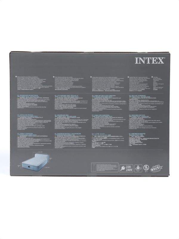 Кровать надувная QUEEN ULTRA с изголовьем 152 х 236 х 86 см, с встр насосом 64450ND Кровать надувная QUEEN ULTRA с изголовьем 152 х 236 х 86 см, с встр насосом 64450ND