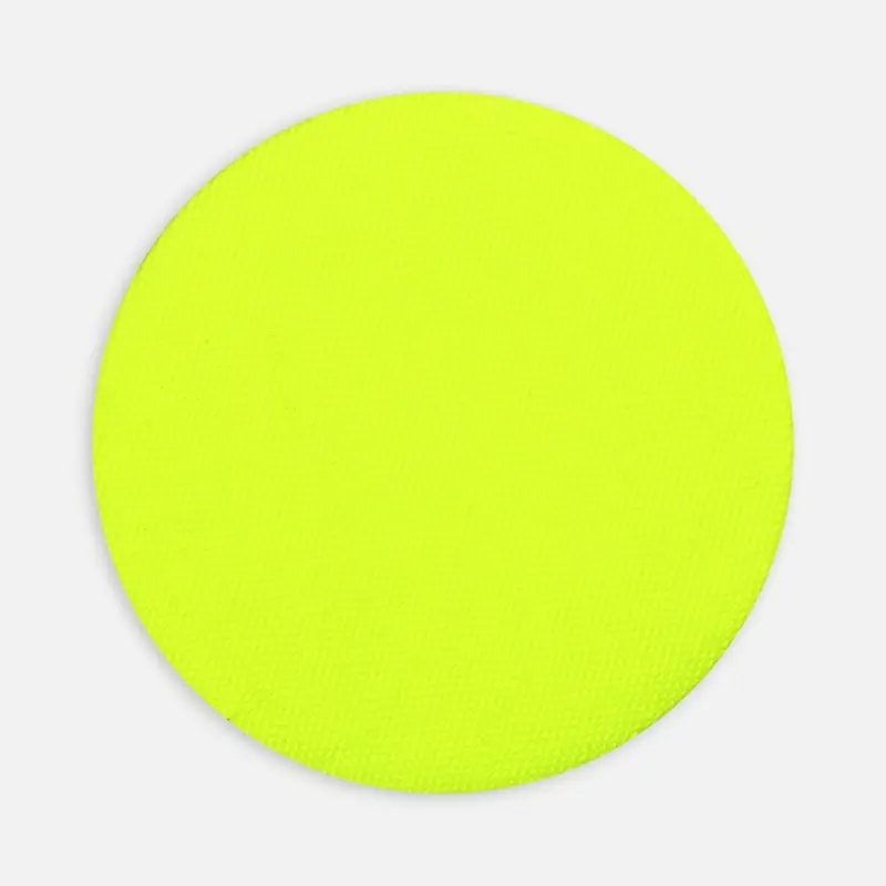 Наклейка тканевая Lunga Round, M, желтый неон Наклейка тканевая Lunga Round, M, желтый неон