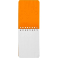 Блокнот А7,пласт обл,80л, ATTACHE FANTASY,оранж