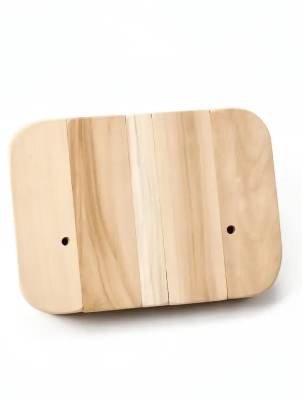 Полка - вешалка "Сауна" 4 крючка 32х22х8,5 см