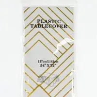 Скатерть «Геометрия» 137×183 см, цвет золото