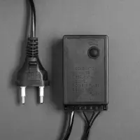Гирлянда &laquo;Нить&raquo; 10 м с насадками &laquo;Шарики 2.5 см&raquo;, IP44, тёмная нить, 100 LED, свечение белое, 8 режимов, 220 В