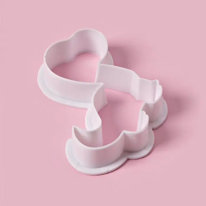 Формы для печенья Доляна &laquo;Хищные динозавры&raquo;, набор 8 шт., пластик, белые