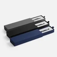 Ручка шариковая Ringa в футляре, черная