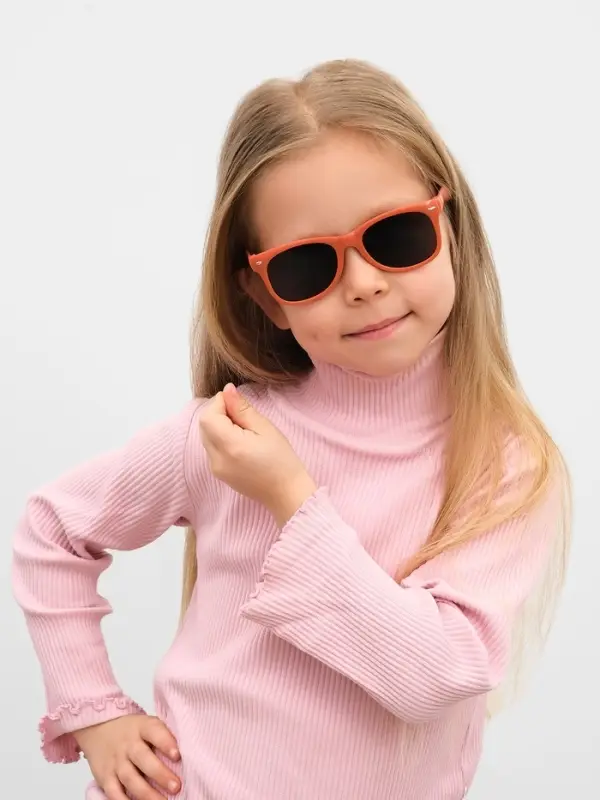 Очки солнцезащитные детские, uv 400, ширина 12.5 см, дужка 12.5 см, линза 4.5&times;3.5 см