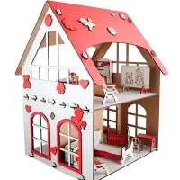Кукольный домик &laquo;Машенька&raquo;, 16 элементов, декор и мебель в комплекте