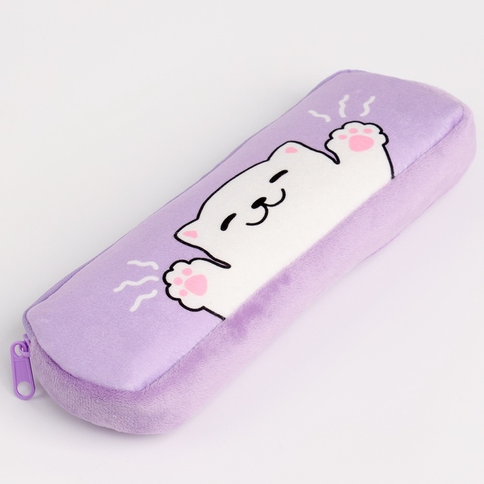 Пенал школьный мягкий Пенал школьный мягкий "Котик", 6,5*20 см