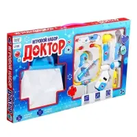 Игровой набор медсестры Happy Valley, 8 предметов с сумкой, свет, звук